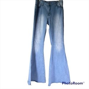 SHEIN flared out jeans